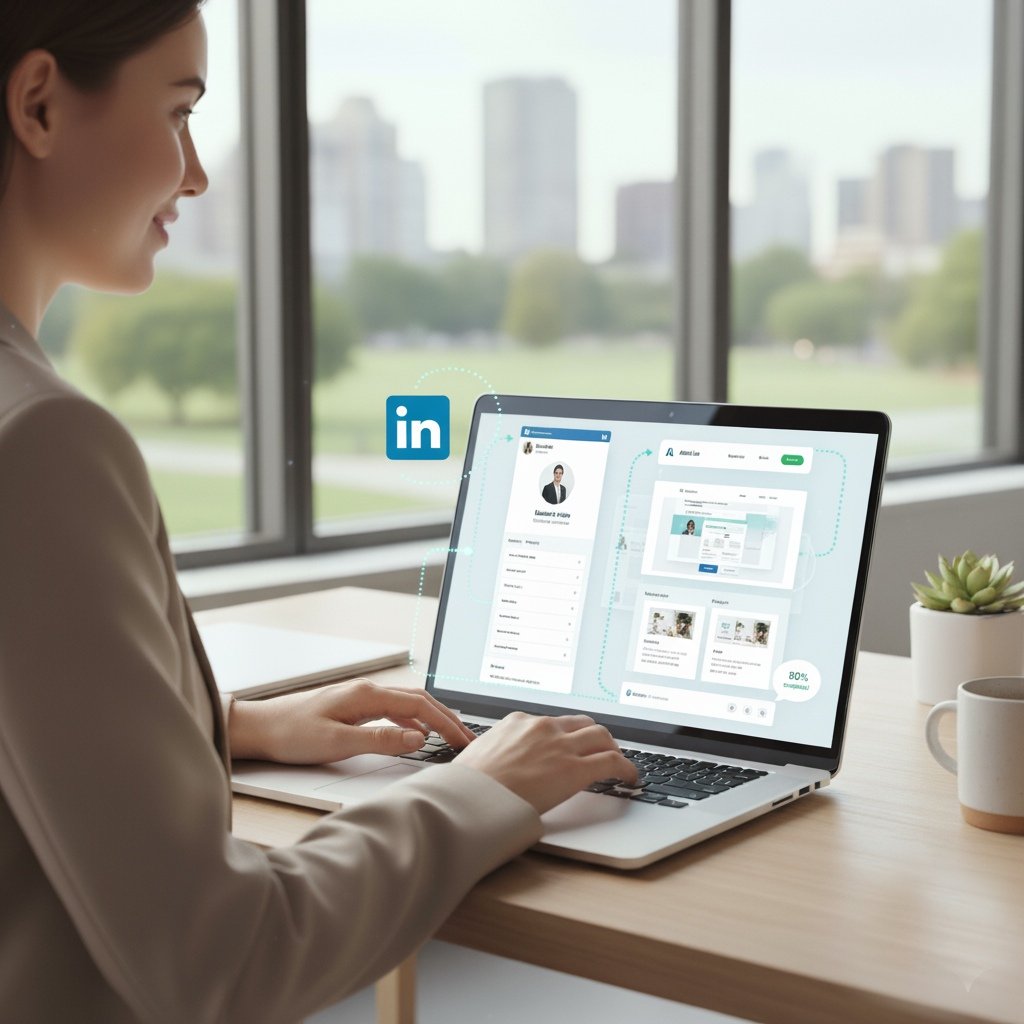VisePage AI professional branding platform
